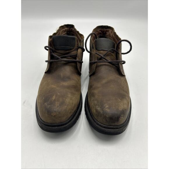 Johnston Murphy Nubuck Chukka Ankle Boots Crepe Soles Men\'s 12 M Brown main image 7